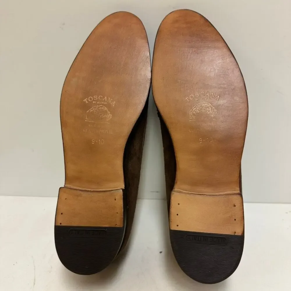 FULLY RESOLED Alden 6534 Mocha Suede Tassel Loafer VTG Made in USA 9 AA/B